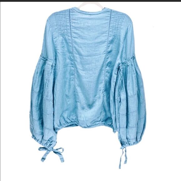 Free people baloon sleeve blouse - Picture 6 of 8